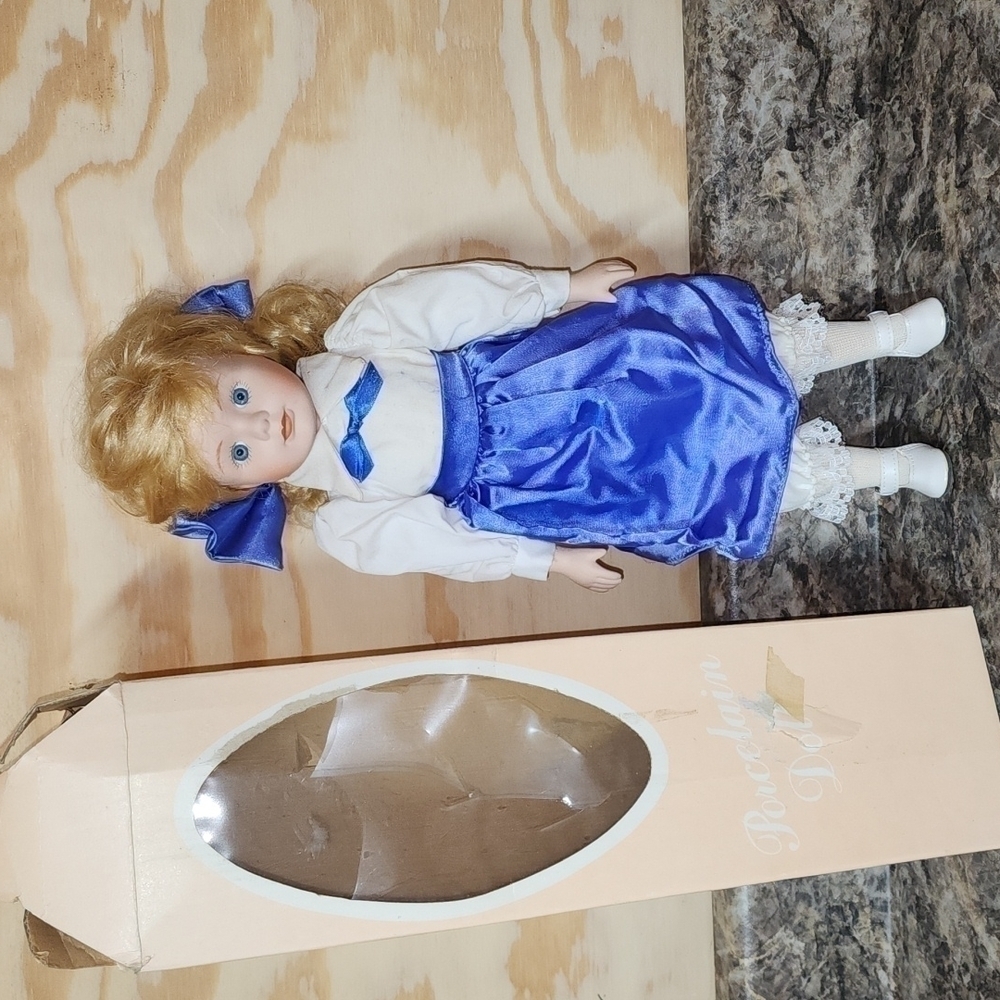 Vintage Porcelain Doll